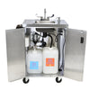 Image of Paragon Electric Portable Sink, with Hot Water Heater and Pump - Movable Steel Hand Washing Sink