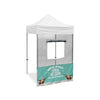 Image of Custom Food Concession Front Wall w/ Roll-Up Windows