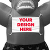 Image of Custom Replacement Banners for Giant Inflatable Gorilla