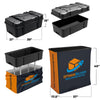Image of 20x20 Trade Show Booth with Hanging Banner