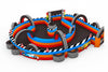 Image of Turbo 1000 Race Track | Commercial Inflatable Interactive Game - IG5455