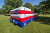Image of Inflatable Bungee Run Patriotic | Commercial Inflatable Interactive Game - IG5299