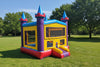 Image of Module Castle, purple, yellow and light blue 15x15 | Inflatable Bounce House - MN1165-P