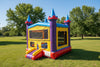 Image of Module Castle, purple, yellow and light blue 15x15 | Inflatable Bounce House - MN1165-P
