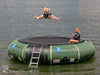 Image of 15ft classic natural green water trampoline