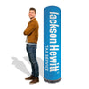 Image of 6ft Jackson Hewitt Inflatable LED Pillar