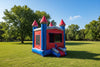 Image of Marble Blue Castle 11x11 Commercial Inflatable Bounce House - MN1110-1MB