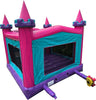 Image of Module Castle (Marble Teal) Commercial Inflatable Bounce House - MN1165-1MT