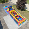 Image of 60'Lx12'H Wet n Dry Obstacle Course with Removable Pool
