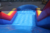 Image of 12'H Dual Lane Slide With Removable Pool