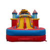 Image of 46'Lx20'H 2-Lane Carnival Slide Piece With Removable Pool