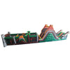 Image of 66'L Jurassic Obstacle Course Wet n Dry by Eagle Bounce