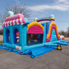 Image of 36'L Ice Cream Party Obstacle Course Wet n Dry