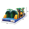 Image of 45'L Palm Tree Obstacle Course Wet n Dry