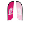 Image of Pelican's Snoballs "Logo" 5ft Feather Flag