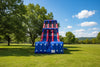 Image of 24 Foot Patriotic Double Lane Inflatable Slide