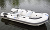 Image of White Marlin 9.8′ Inflatable Fishing Boat | EVA Teak Deck Air Floor