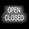 Image of SpellBrite "OPEN/CLOSED" Neon LED Sign