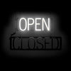 Image of SpellBrite "OPEN/CLOSED" Neon LED Sign