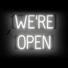 Image of SpellBrite "WE'RE OPEN" Neon LED Sign
