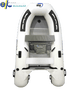 Image of Manta Ray 8.8' Inflatable Fishing Boat | Aluminum Floor Dinghy
