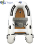 Image of Dolphin 8.8' Inflatable Fishing Boat | EVA Teak Deck Air Floor