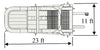 Image of 15'H Purple Slide Wet n Dry