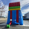 Image of 18'H Dura-Lite Rainbow Slide w Detachable Pool