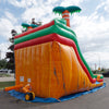 Image of 18'H Dura-Lite Dual Lane Volcano Slide Wet n Dry