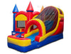 Image of Castle Dry Slide Combo Moonwalk For Sale
