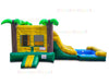 Image of 12'H Double Lane Wet Dry Tropical Combo by Bouncer Depot