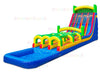 Image of 21'H Triple Lane Water Slide And Slip by Bouncer Depot