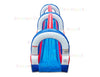 Image of 8'H Single Lane Slip N Slide With Pool by Bouncer Depot