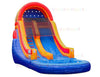 Image of 16 Feet Marble Blue Water Slide by Bouncer Depot