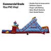Image of 46'Lx20'H 2-Lane Carnival Slide Piece With Removable Pool
