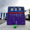 Image of 15'H Dual Lane Purple Slide Wet n Dry