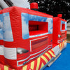 Image of 15'H Dual Lane Fire Truck Water Slide
