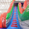 Image of 22'H 2-Lane Fire Screamer Slide w/ Slip n Splash