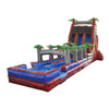 Image of 22'H 2-Lane Fire Screamer Slide w/ Slip n Splash