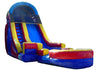 Image of 22'H Rainbow Screamer Slide w/ Slip n Splash
