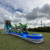 Image of 24'H Jurassic Slide with Slip n Splash