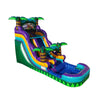 Image of WS-249S Tropical Green Water Slide 18Ft H