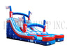 Image of Blazer Wave Patriotic Water Slide - WS4160-P