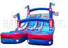 Image of Blazer Wave Patriotic Water Slide - WS4160-P