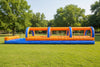 Image of Marble Double Lane Slip Slide with Pool - WS4305