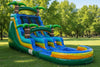 Image of Island Wave 18' Double Lane | Commercial Inflatable Water slide WS4214