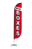 Image of We Sell Boxes Feather Flag