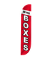 Image of We Sell Boxes Feather Flag