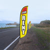 Image of For Rent Feather Flag