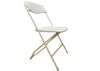 Image of Plastic Folding Chair (WHITE)- AC9200